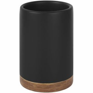 Стакан для зубных щеток WasserKRAFT Vils K-6128 Черный